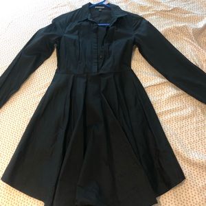 Express Button Down Dress